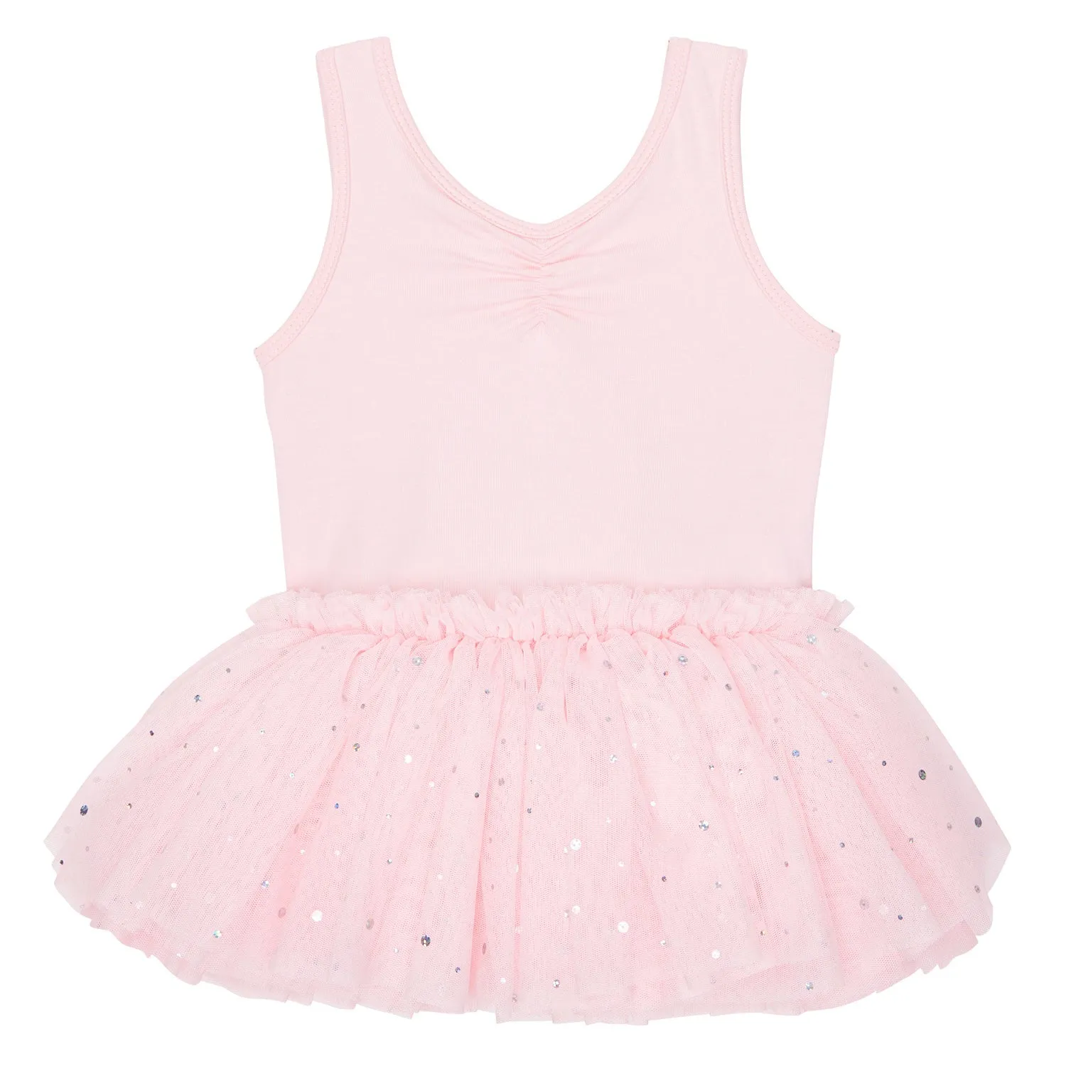 Nina: Baby Ballet Sequin Tutu Dress with Bow in Pink