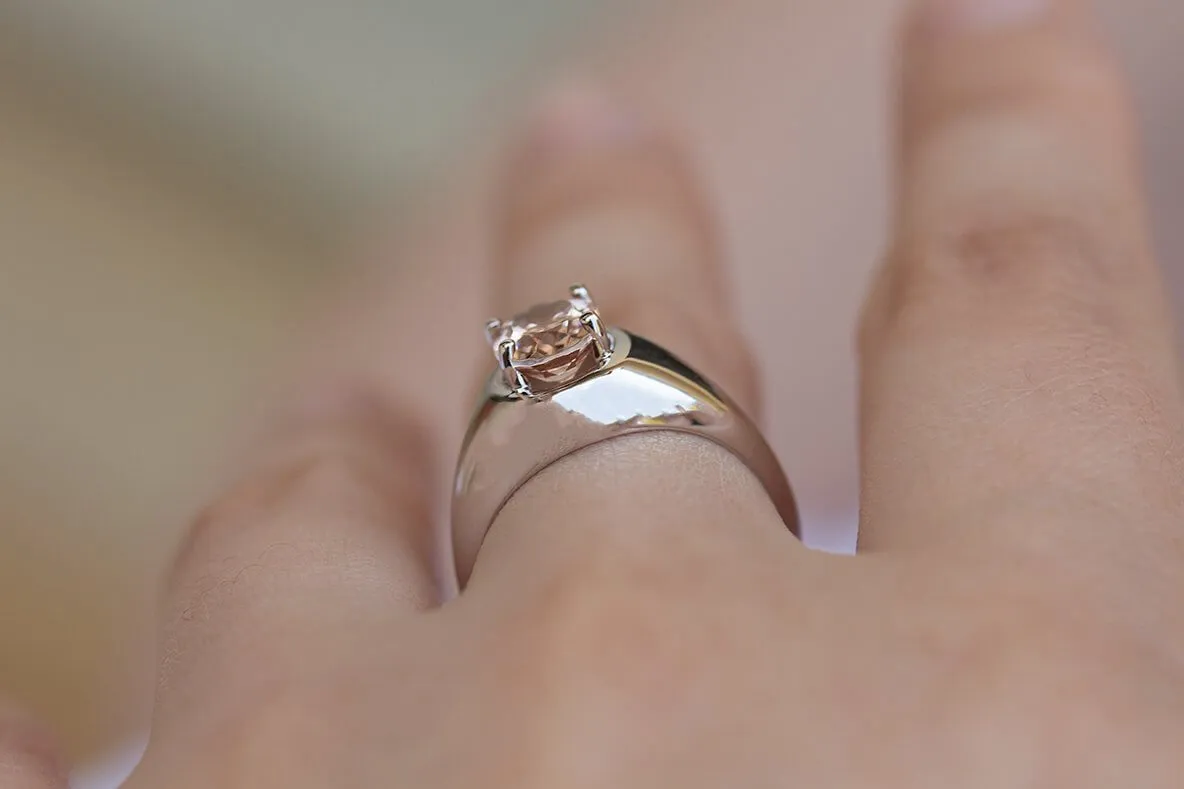 Noel Morganite Ring