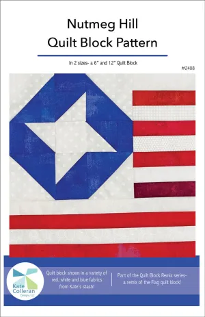 Nutmeg Hill Quilt Block PDF Pattern