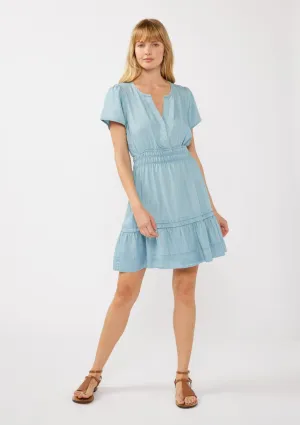 Ocean Mist Tencel Mini Dress
