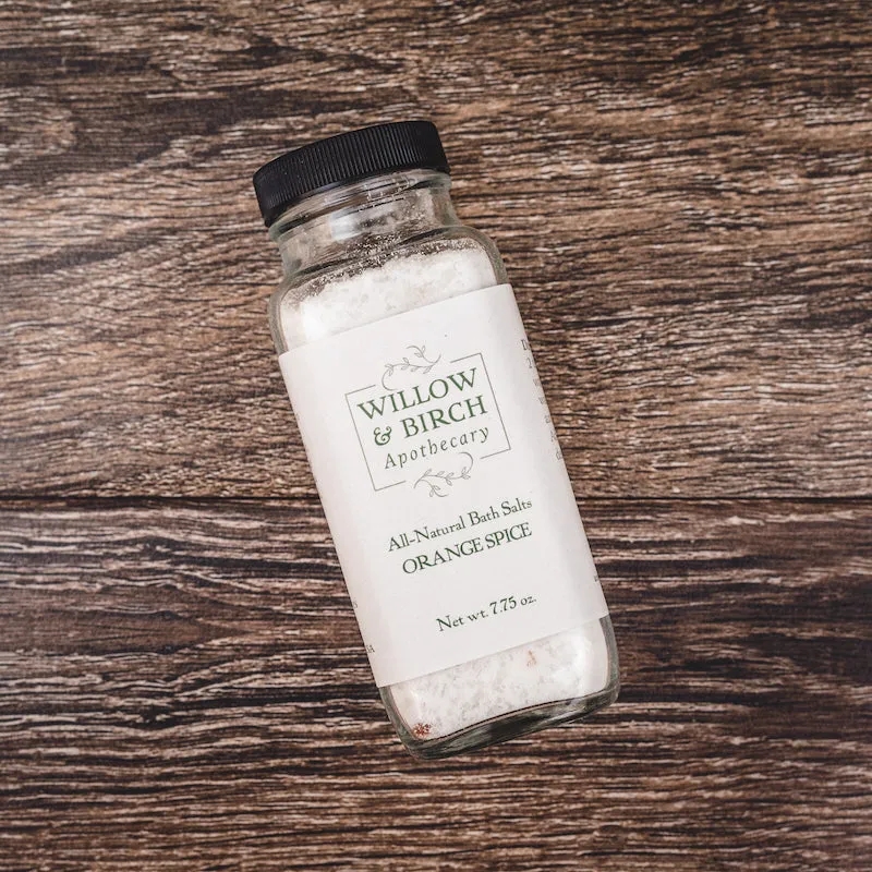 Orange Spice Bath Salts - Epsom Salt Bath