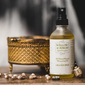 Orange Spice Moisturizer Body Oil, Hair Oil & Bath Oil