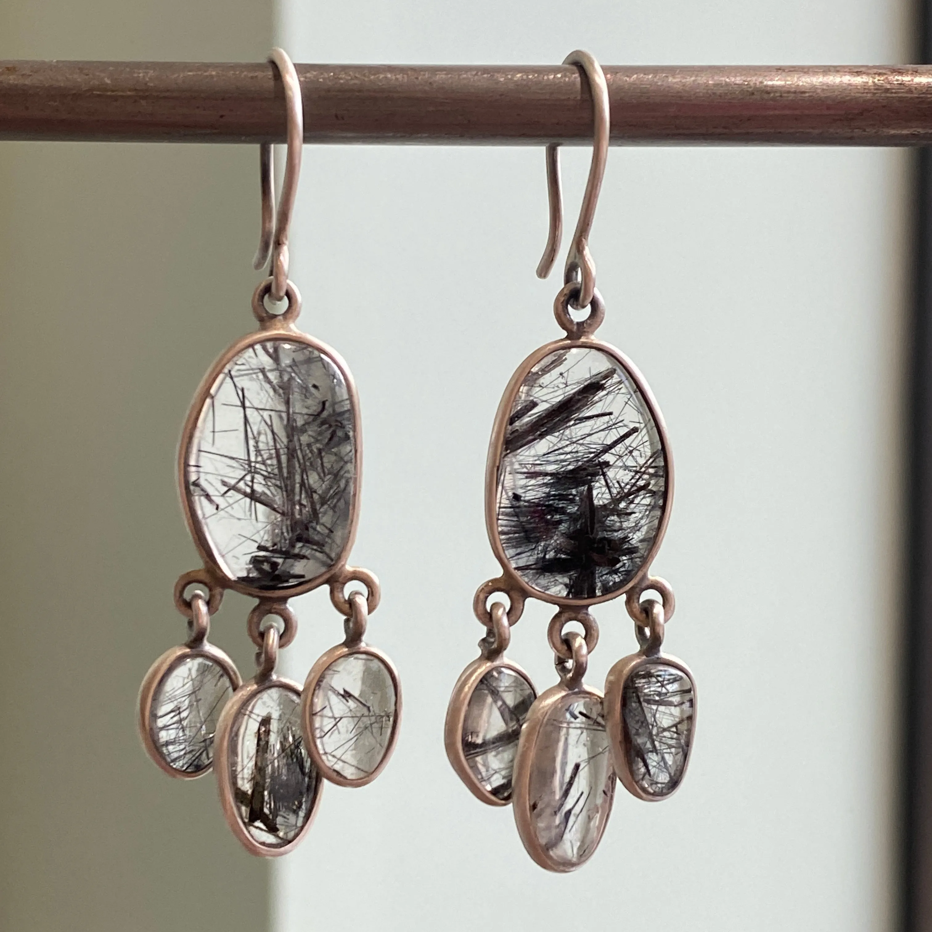Organic Tourmalinated Quartz Drops
