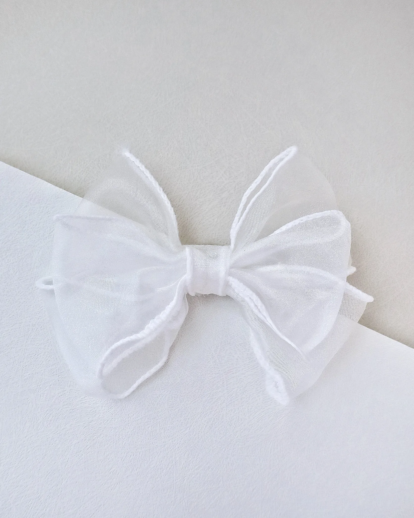 Organza Layered Hair Bow or Shoe Clip