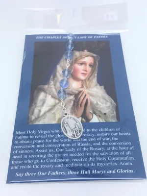 Our Lady of Fatima Chaplet Beads