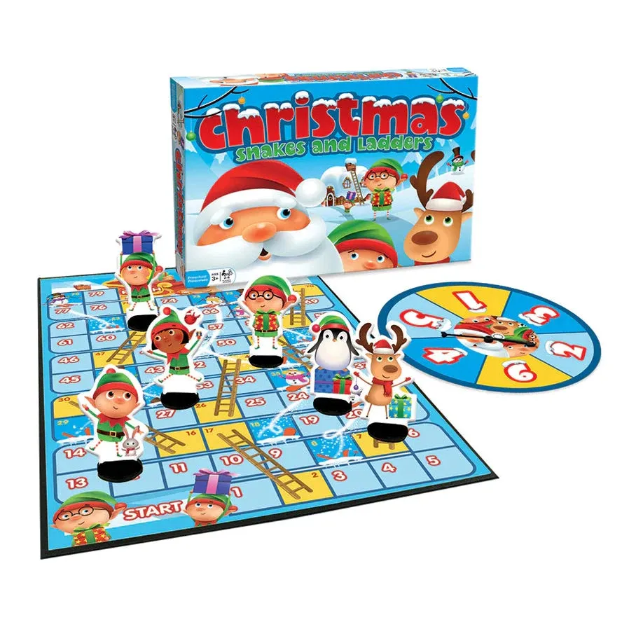 Outset Media Christmas Snakes and Ladders