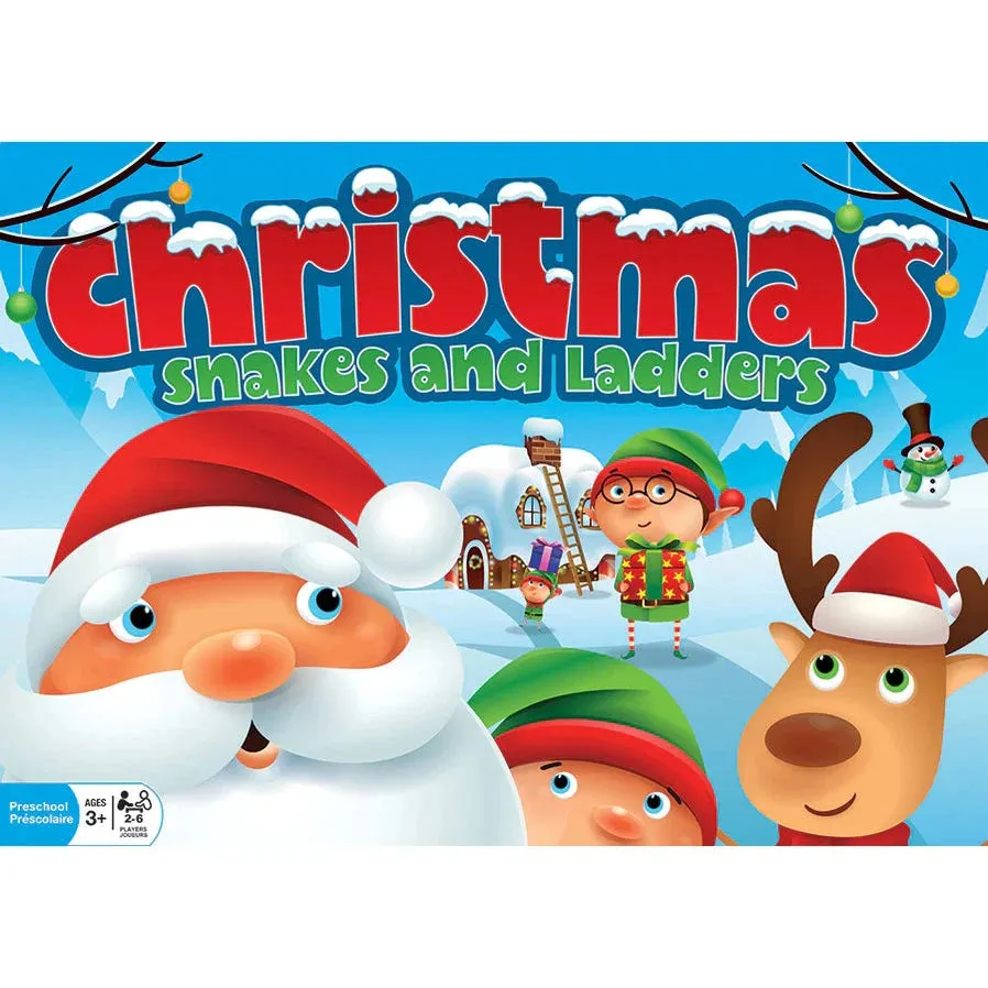 Outset Media Christmas Snakes and Ladders