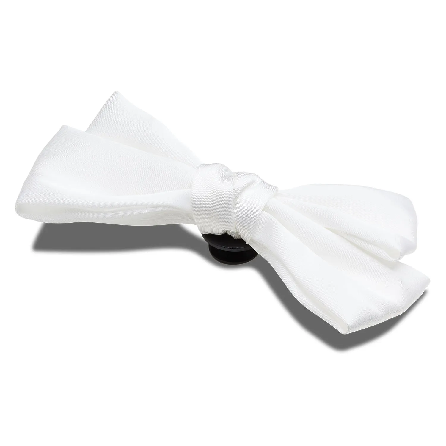 Oversized Regal White Bow Jibbitz