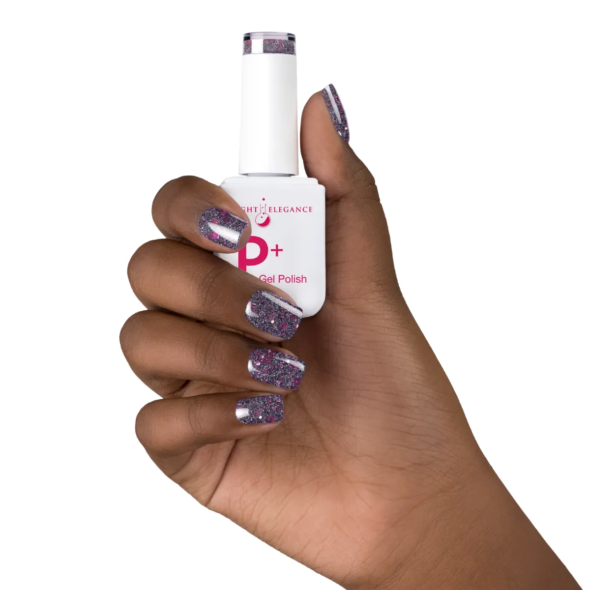 P  Part Time Pessimist, Glitter Gel Polish, 10 m