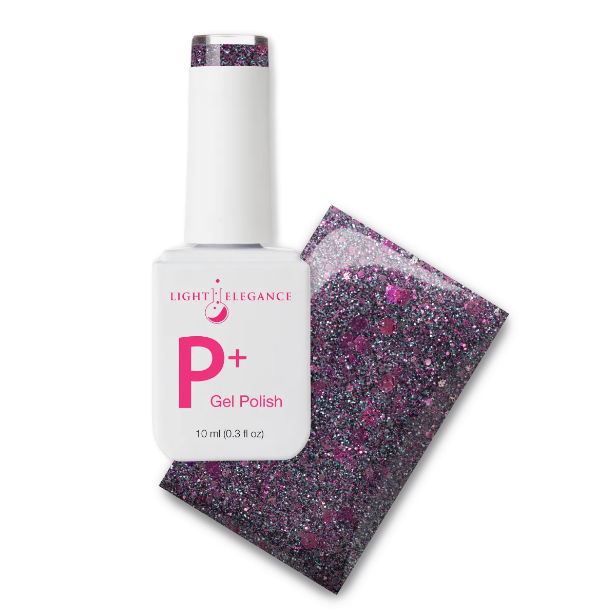 P  Part Time Pessimist, Glitter Gel Polish, 10 m