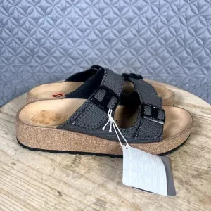 Papillio by Birkenstock Sandals Women's 10 (41) Narrow Gabriela Wedge Gray NWT