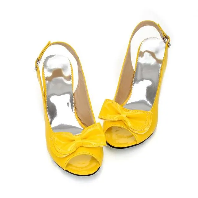 Peep Toe High Heels Summer Sandals Shoes