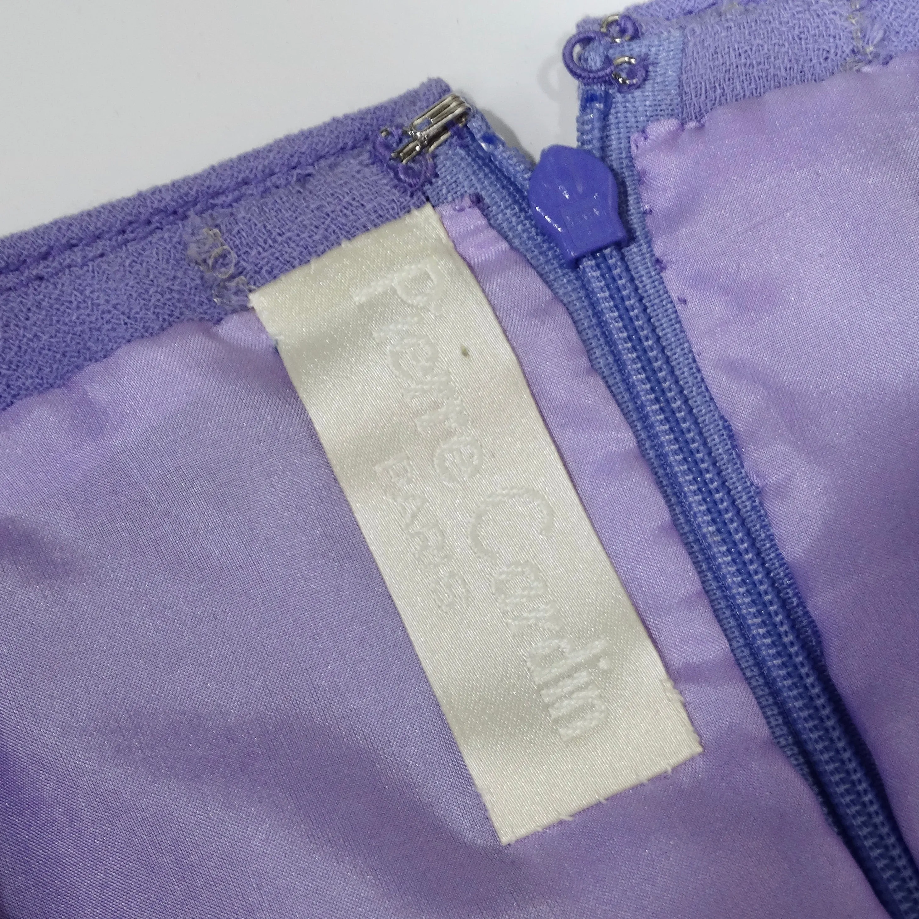 Pierre Cardin Lavender Studded Dress