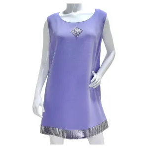 Pierre Cardin Lavender Studded Dress