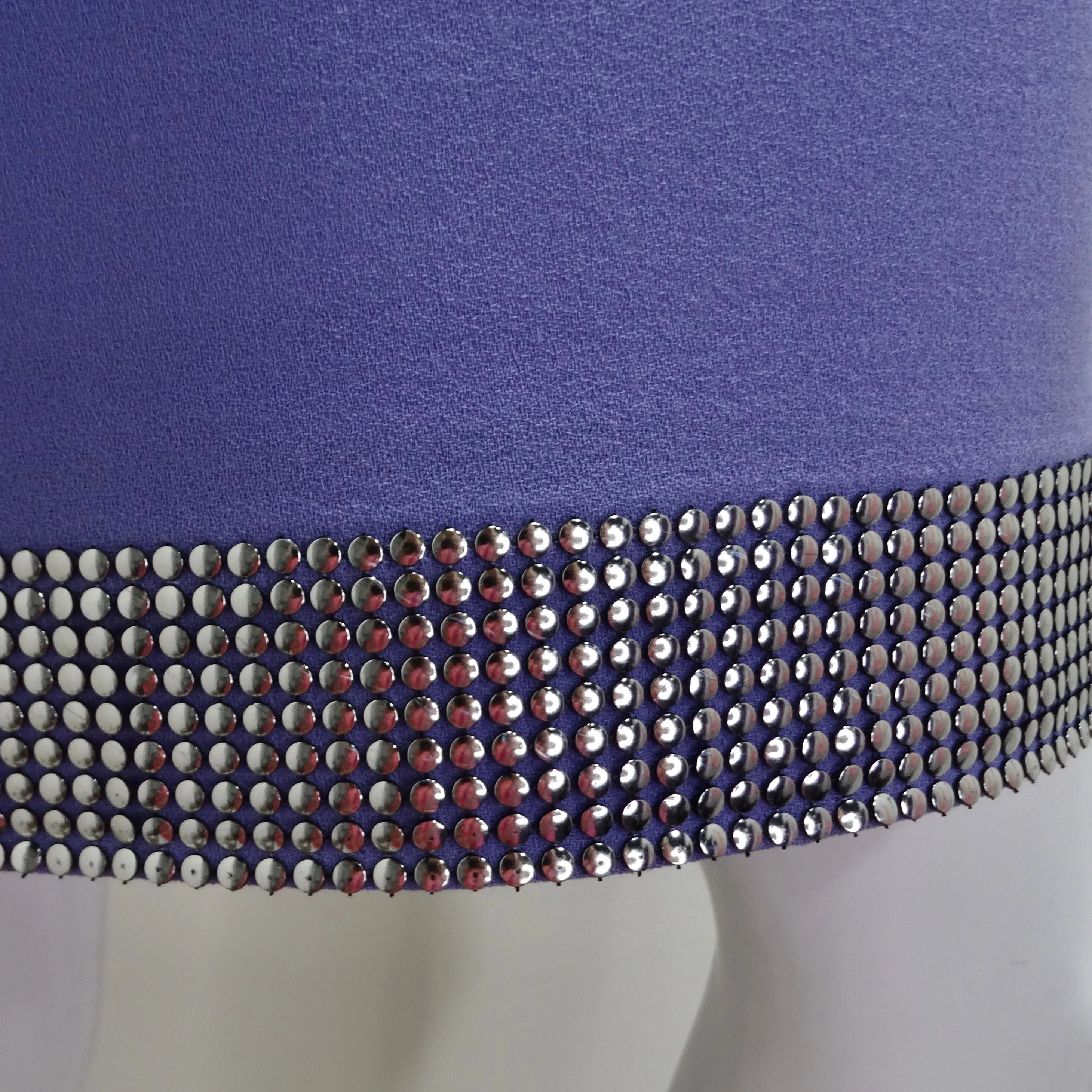 Pierre Cardin Lavender Studded Dress