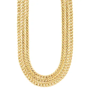 Pilgrim Authenticity Gold Curb Chain Necklace