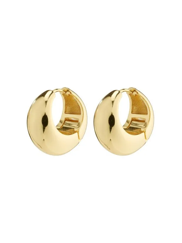 PILGRIM Ioanna Chunky Hoop Earrings