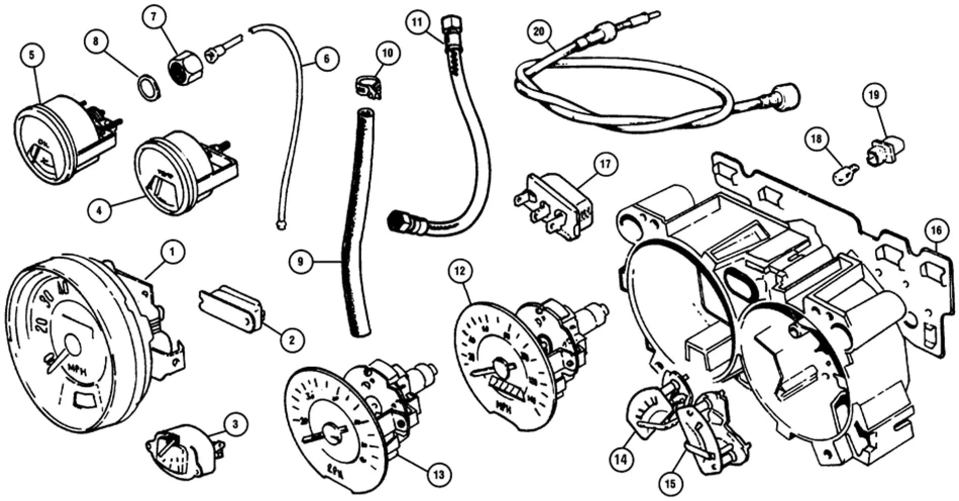 PIPE, OIL, ENGINE BLOCK TO HOSE