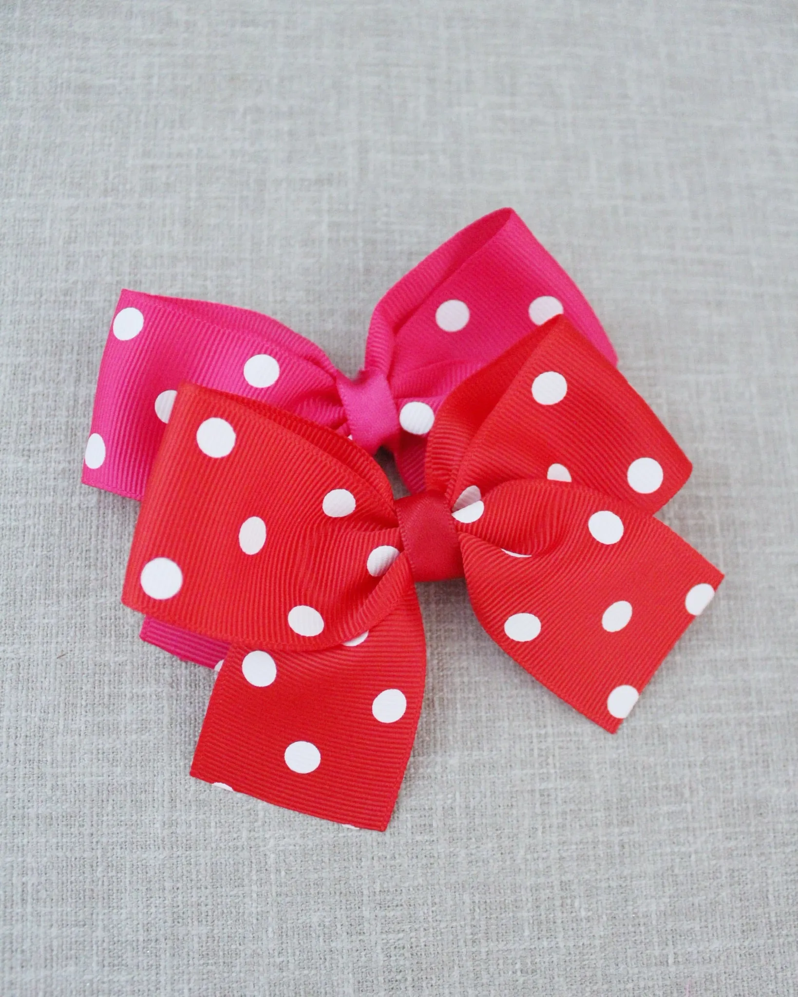 POLKA DOT Hair Bows