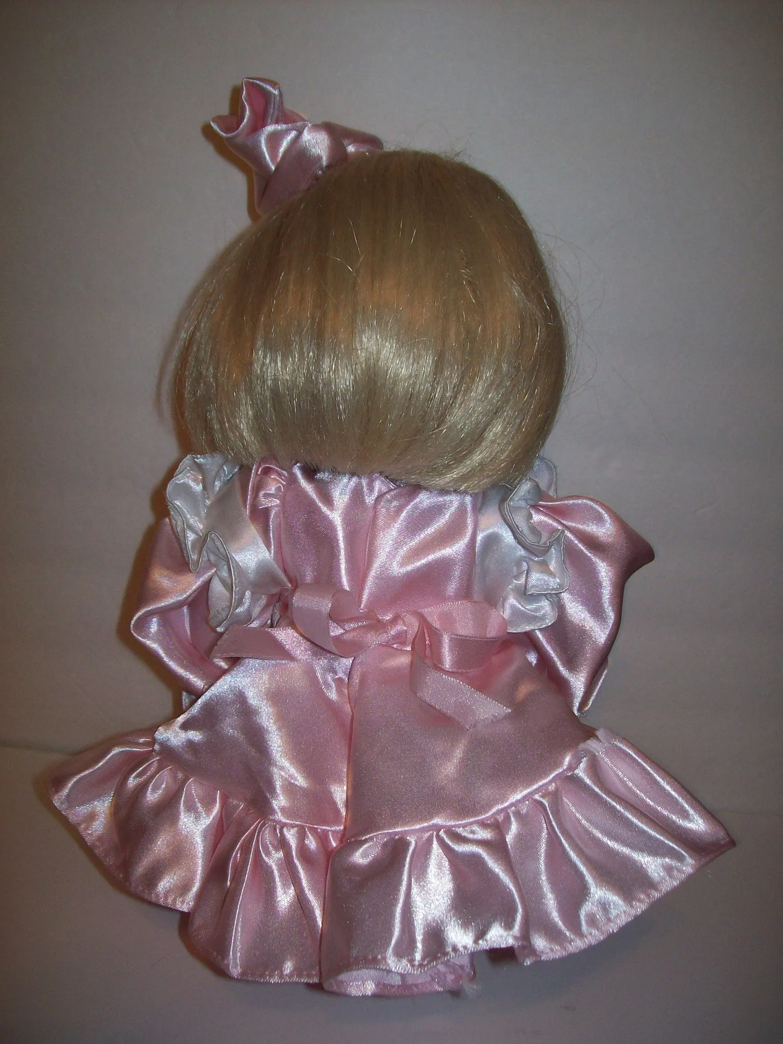 Precious Moments Girl Doll In Pink