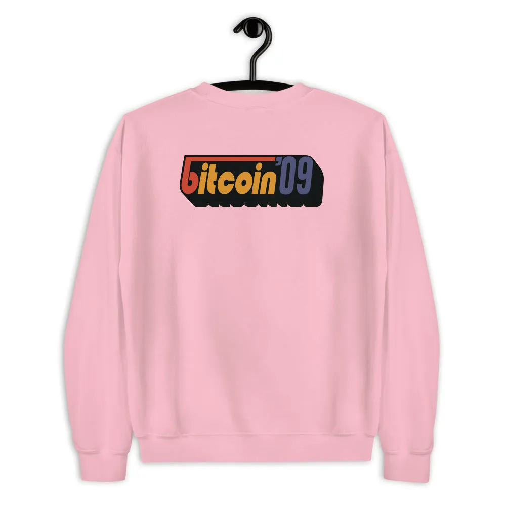 "The Genesis Block" Bitcoin Womens Sweatshirt