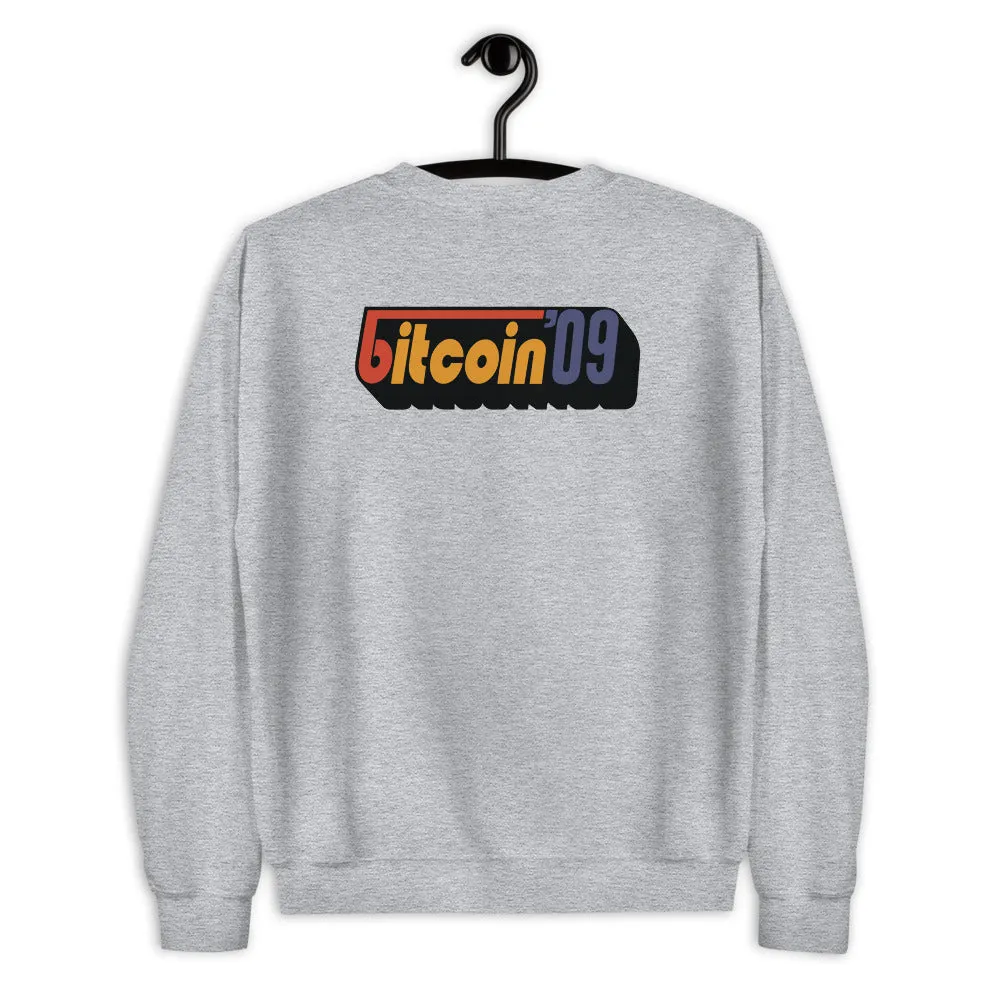 "The Genesis Block" Bitcoin Womens Sweatshirt