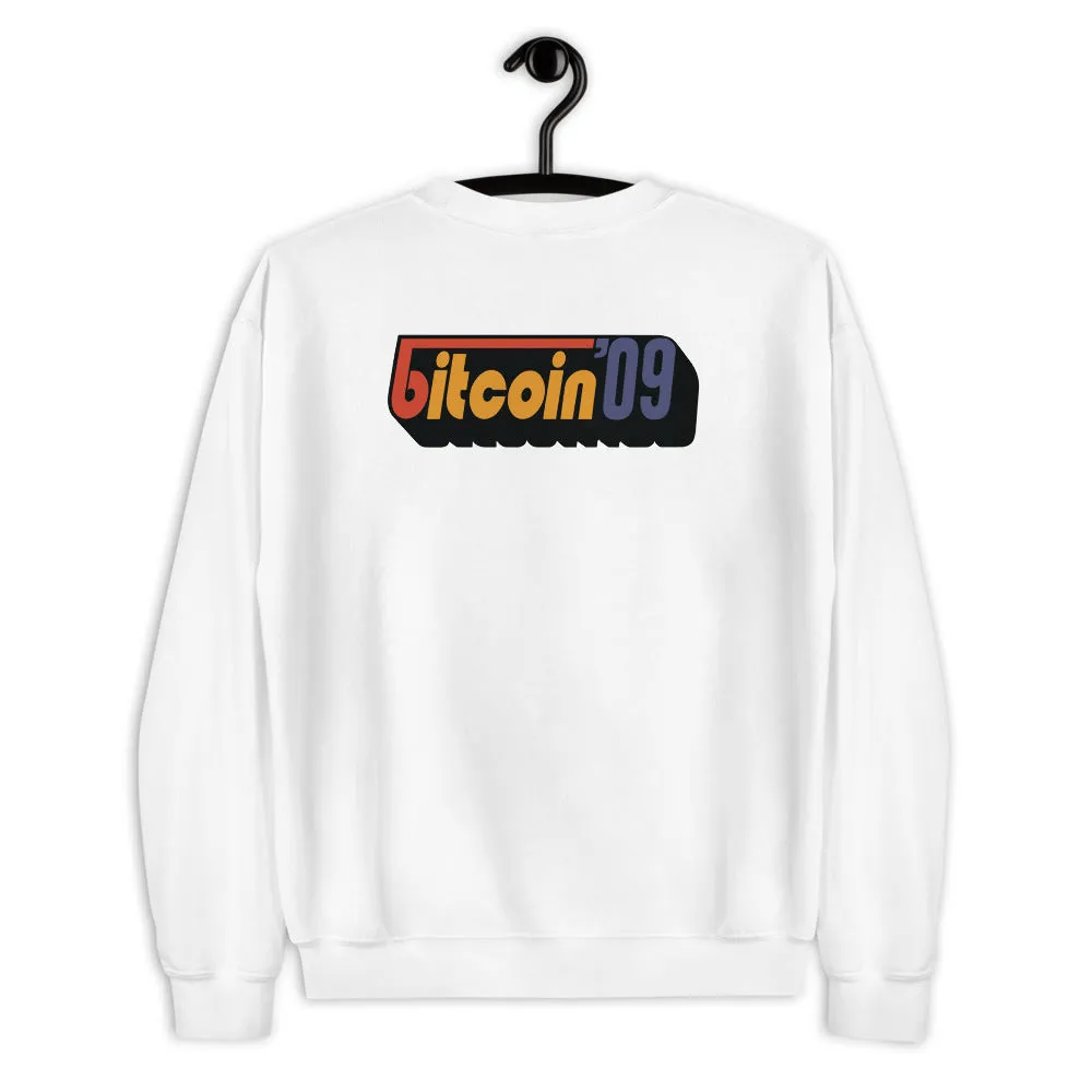 "The Genesis Block" Bitcoin Womens Sweatshirt