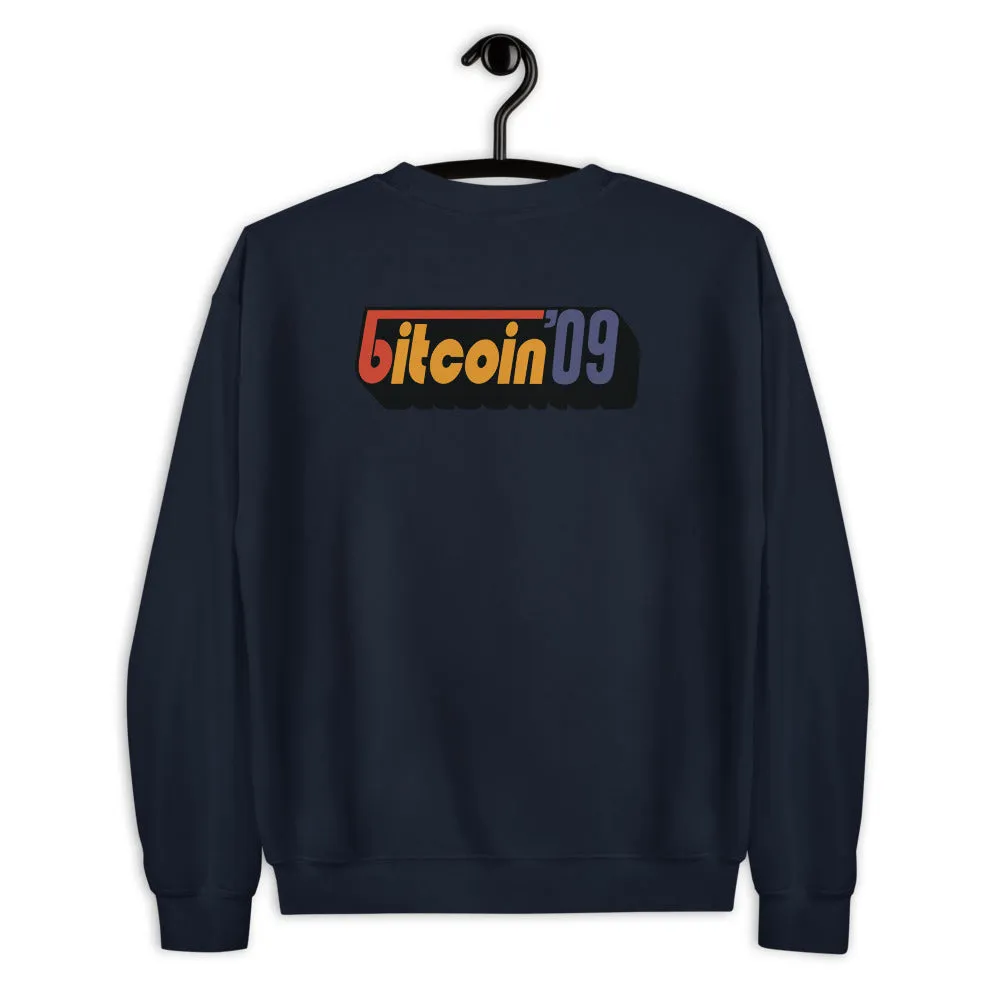 "The Genesis Block" Bitcoin Womens Sweatshirt
