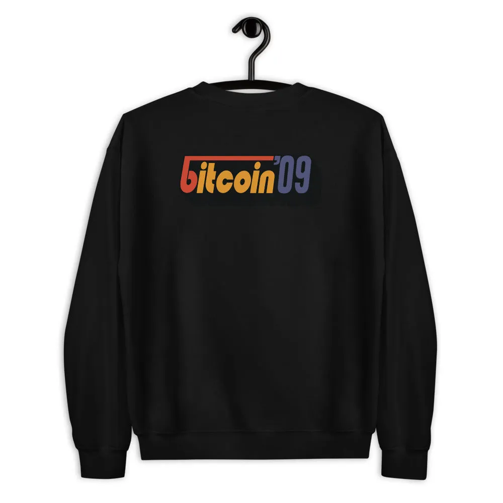 "The Genesis Block" Bitcoin Womens Sweatshirt