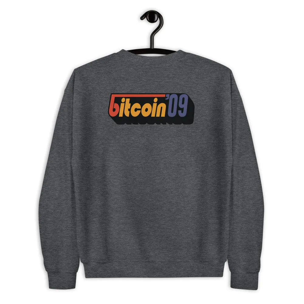 "The Genesis Block" Bitcoin Womens Sweatshirt