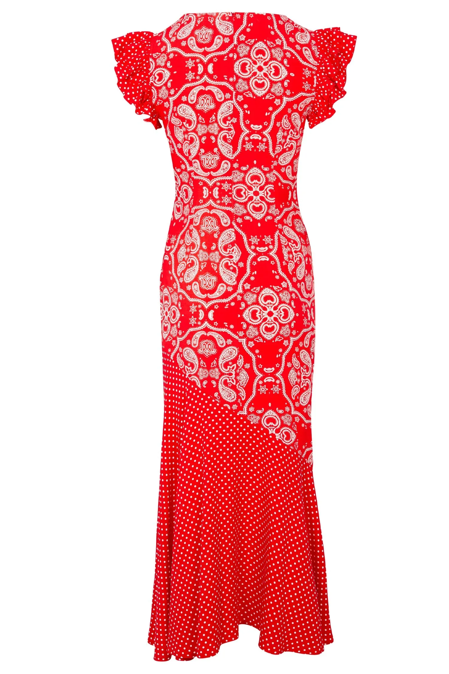 Red Bandana Remi Dress