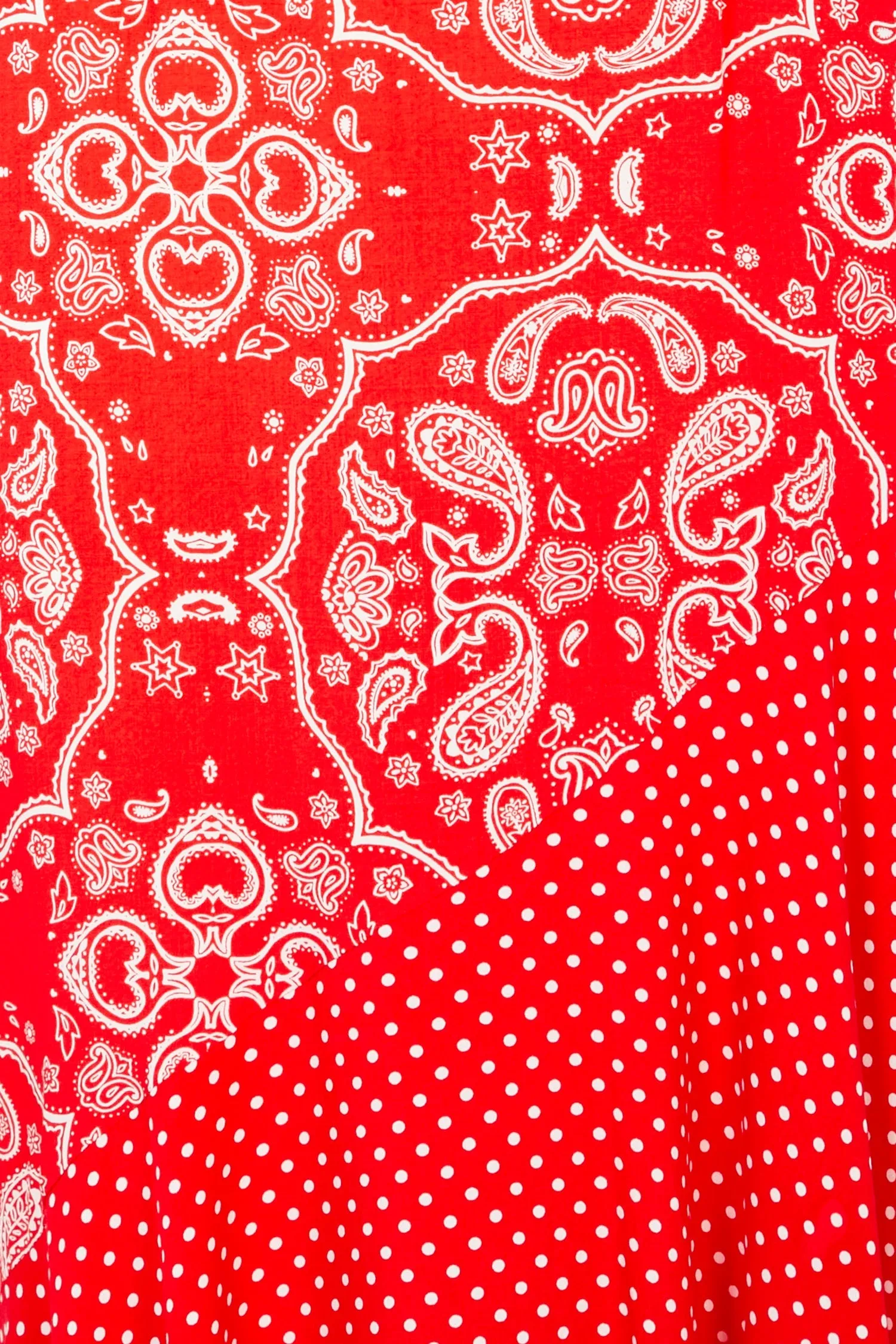 Red Bandana Remi Dress