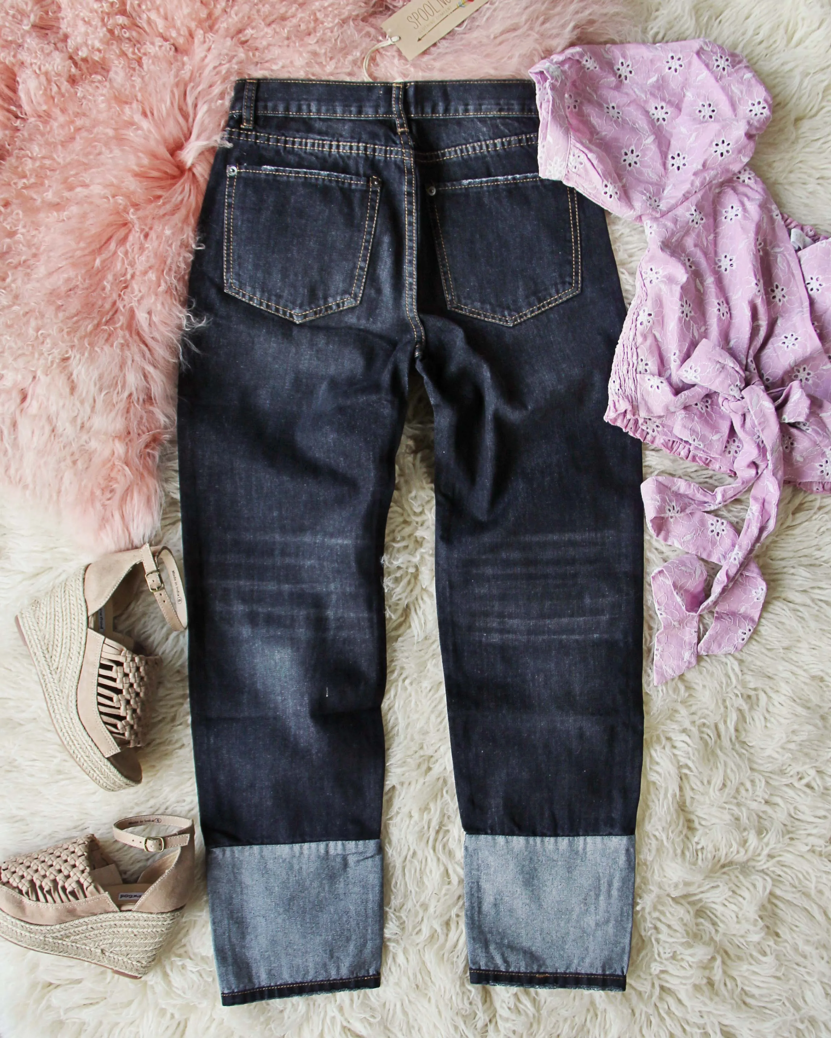 Retro Wedge Jeans