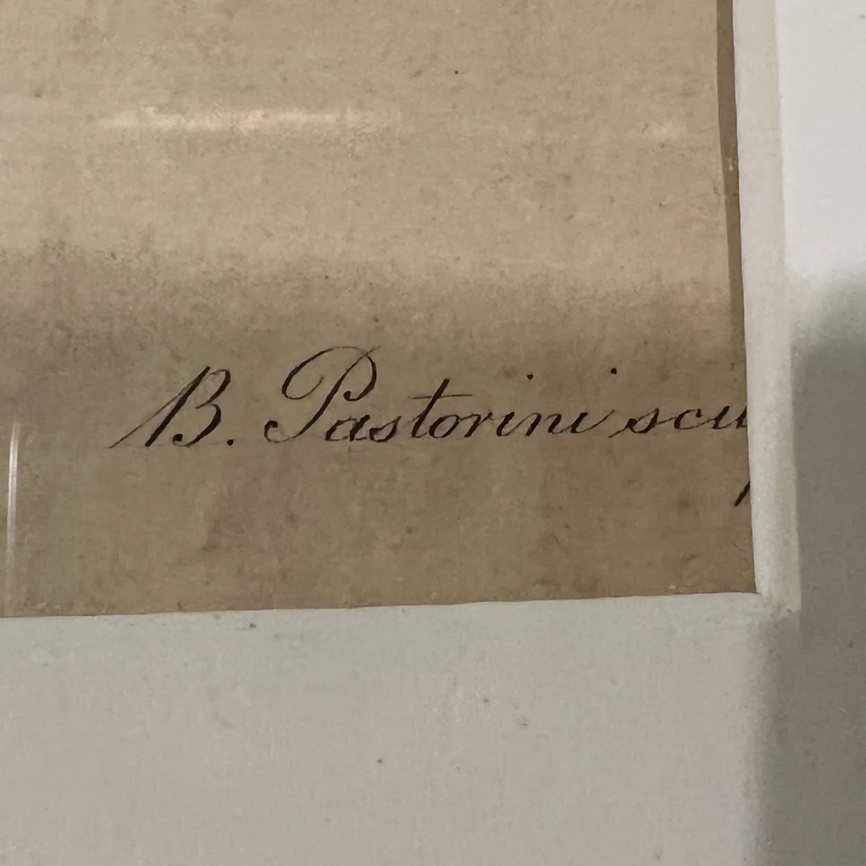 ROBERT ADAM Colored Bookplate Engraving, Lady Bute's Dressing Room Ceiling