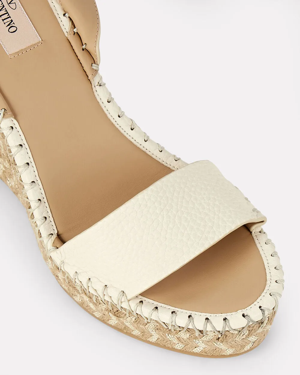 Rockstud Espadrille Wedge Sandals