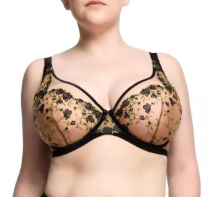 Rosewyn Full Figure Bra - Black -