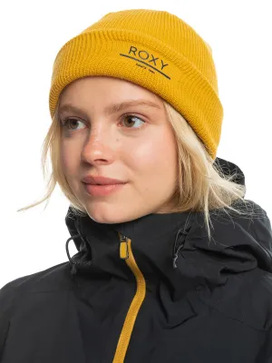 Roxy Womens Folker Beanie - Honey