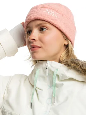 Roxy Womens Folker Beanie - Mellow Rose