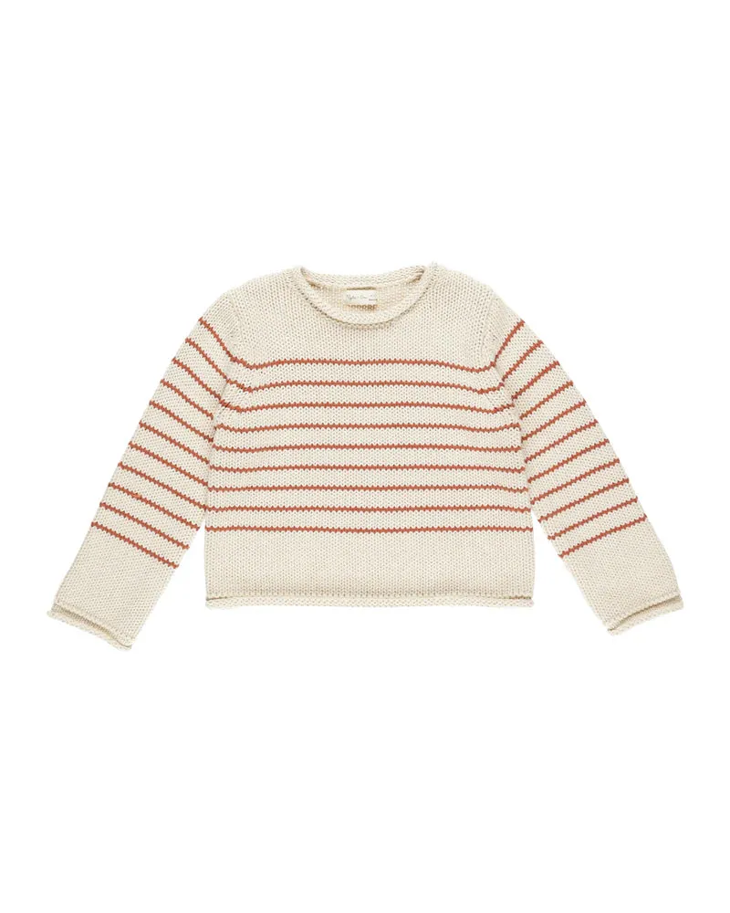 RYLEE & CRU JACQUES SWEATER || POPPY STRIPE