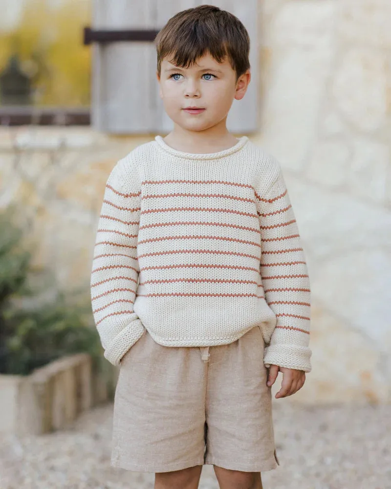 RYLEE & CRU JACQUES SWEATER || POPPY STRIPE