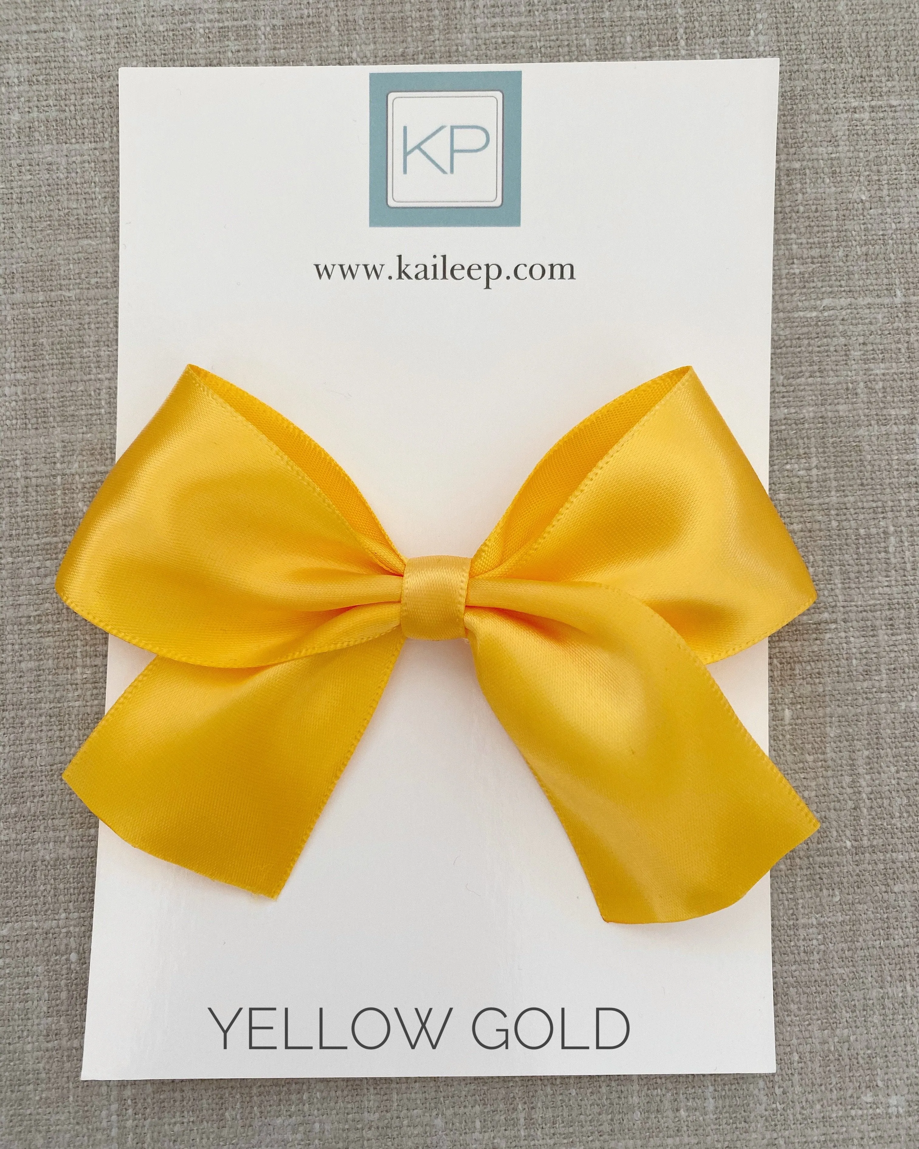 Satin Bow Hair Clips for Girls