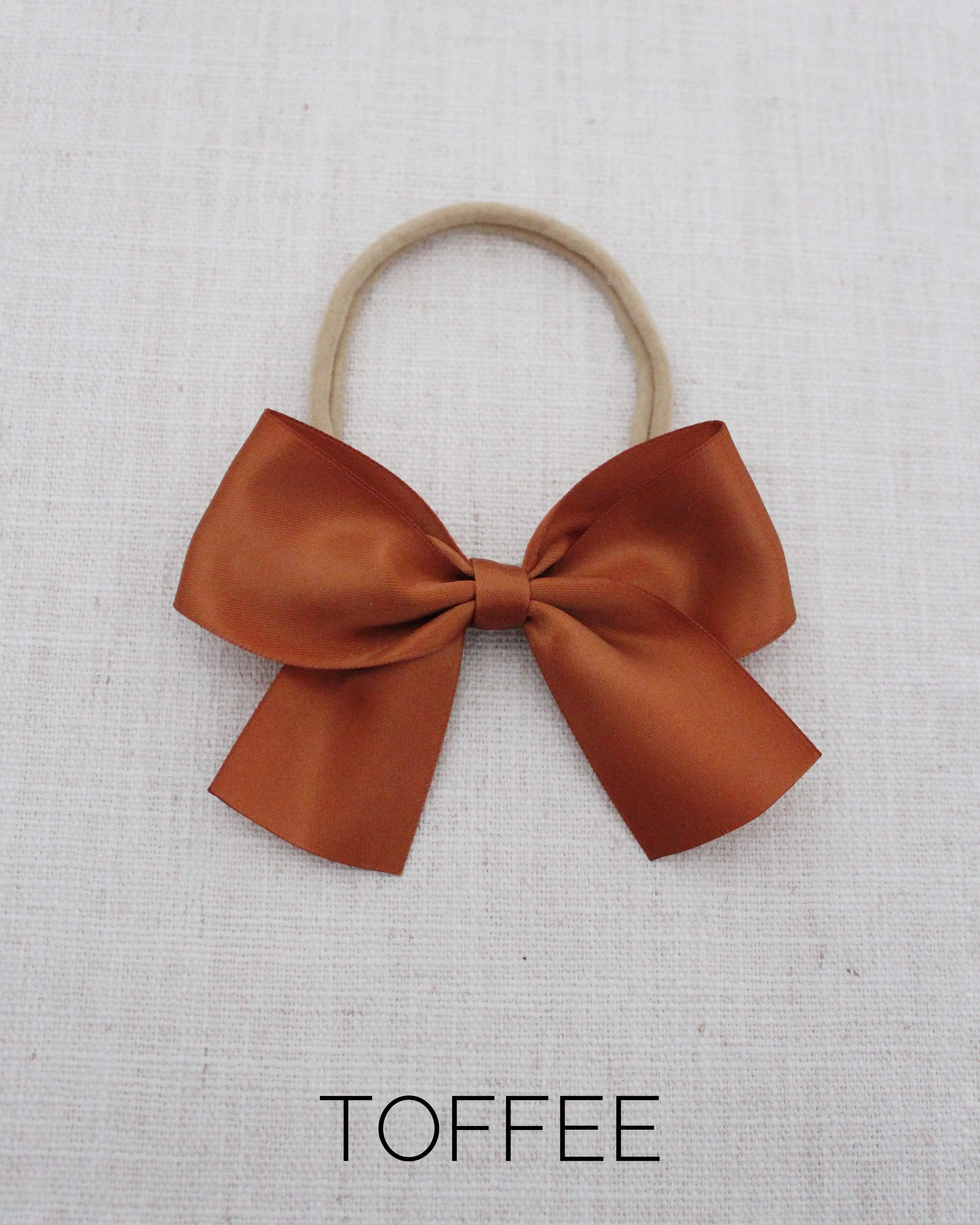 Satin Bow Hair Clips for Girls