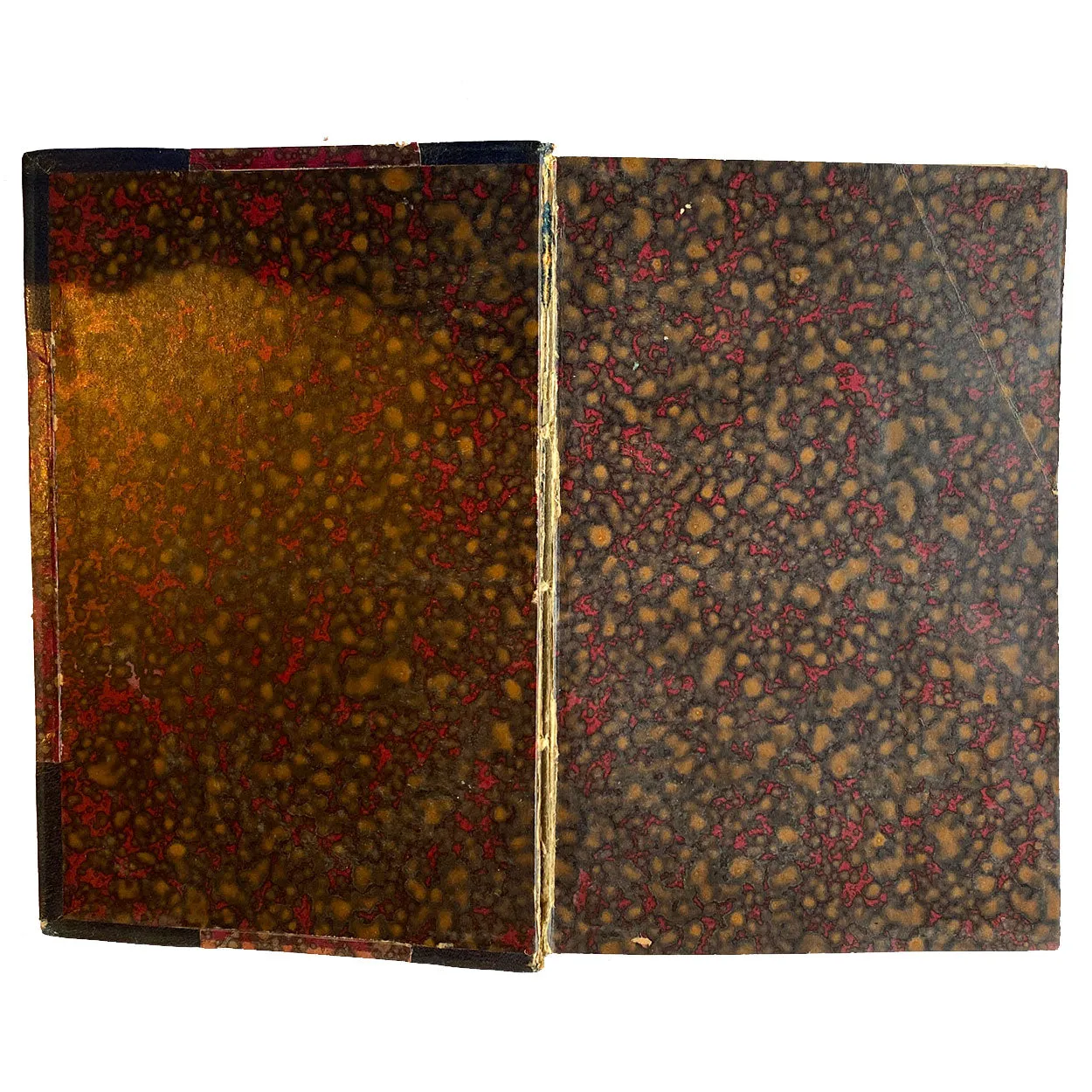 Set of Six English Leather Books: Works of George Eliot