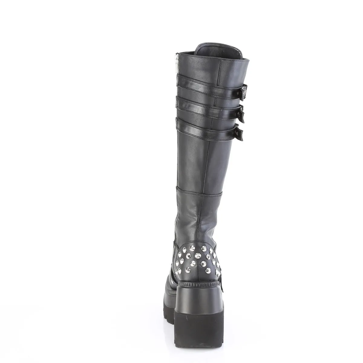 SHAKER-225  Black Vegan Leather