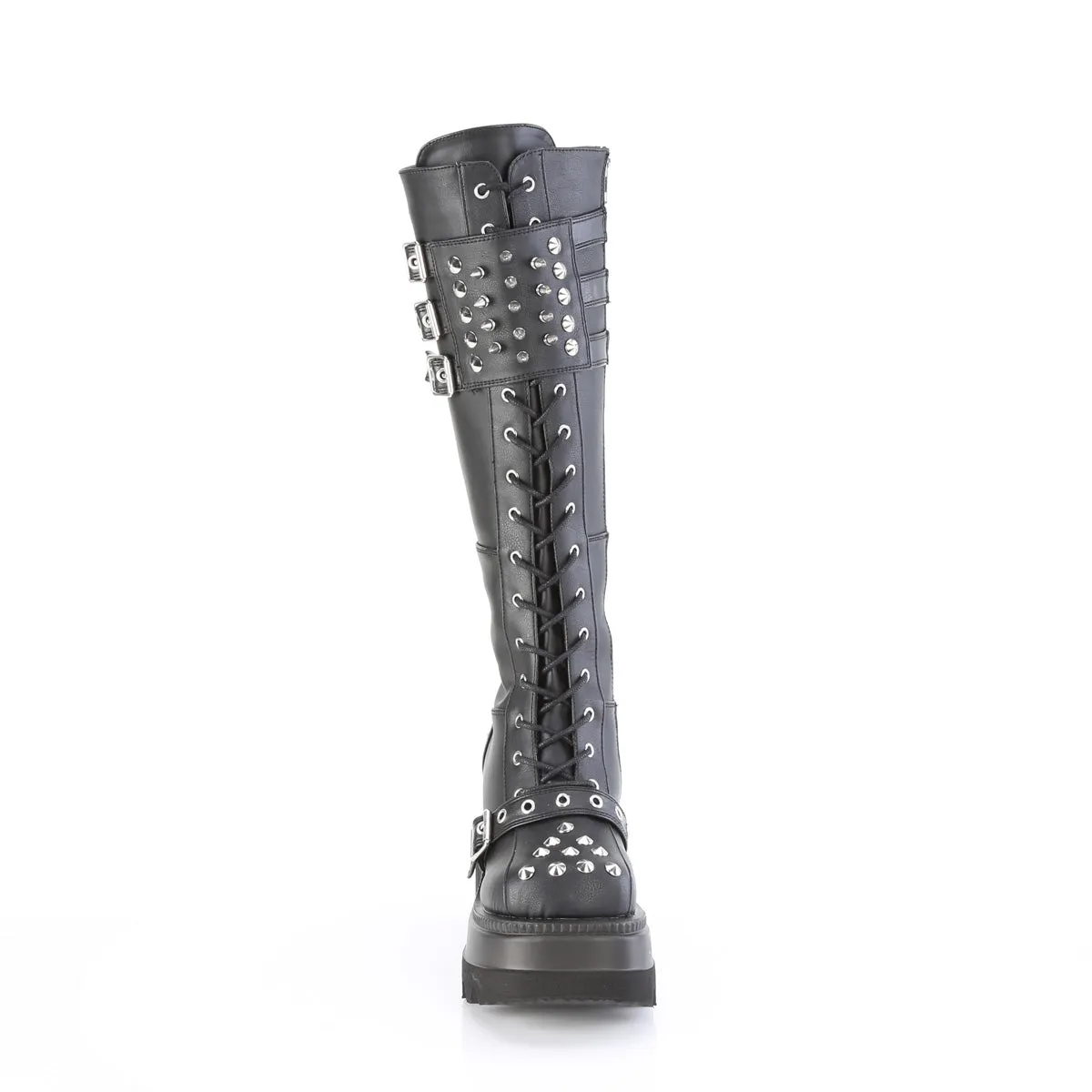 SHAKER-225  Black Vegan Leather