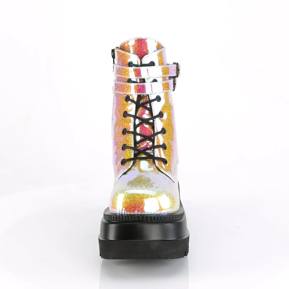 SHAKER-52  Pink Shifting Glitter Vegan Leather