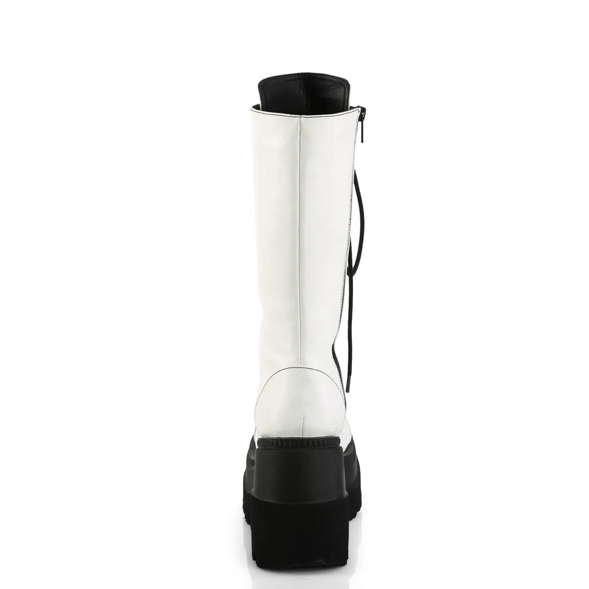 SHAKER-72  White Vegan Leather