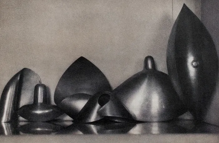 SHEILA METZNER "MOUILLE SHAPES" PHOTOGRAPH, 1986