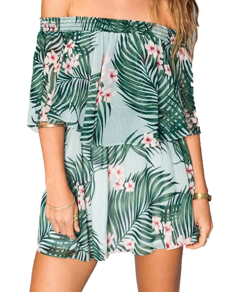 Show Me Your Mumu Casita Mini Dress in Hanalei Dream