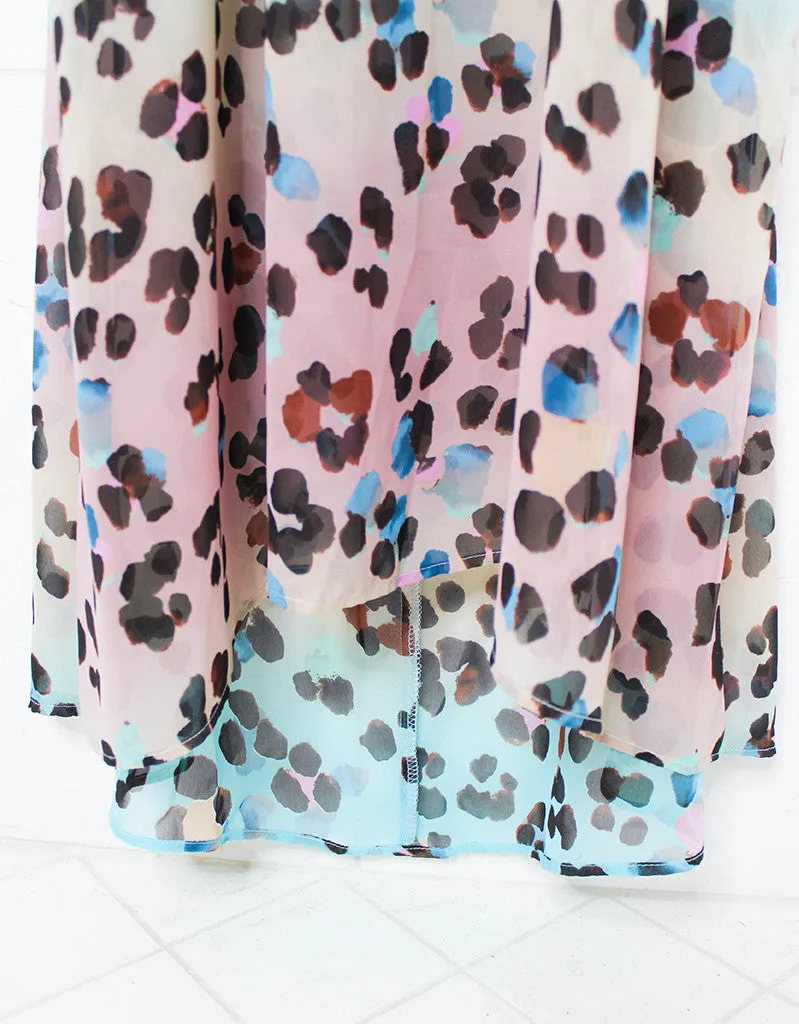 Show Me Your Mumu Eryln Maxi Dress in Cheetahpop